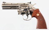 COLT PYTHON 4" NICKEL RARE 1972 YEAR MODEL EXCELLENT CONDITION .357 MAG - 2 of 3