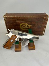 COLT MKIV SERIES 70 NICKEL .45 ACP - 2 of 2