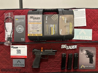 SIG SAUER P320 Legion 9MM LUGER (9X19 PARA)