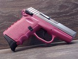 SCCY Pink CPX-1 CPX1 SUBCOMPACT WITH SAFETY 9MM LUGER (9X19 PARA) - 2 of 3