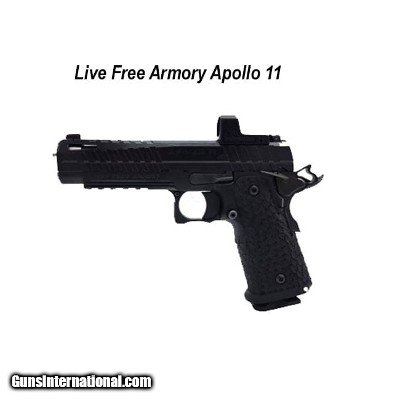 LIVE FREE ARMORY APOLLO 11 9MM LUGER (9X19 PARA)