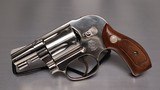 SMITH & WESSON Nickel Model 38 No Dash Airweight Bodyguard Shrouded Hammer .38 SPL - 2 of 3