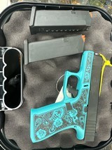 Glock G43X Tiffany Blue 9MM LUGER (9X19 PARA) - 1 of 1