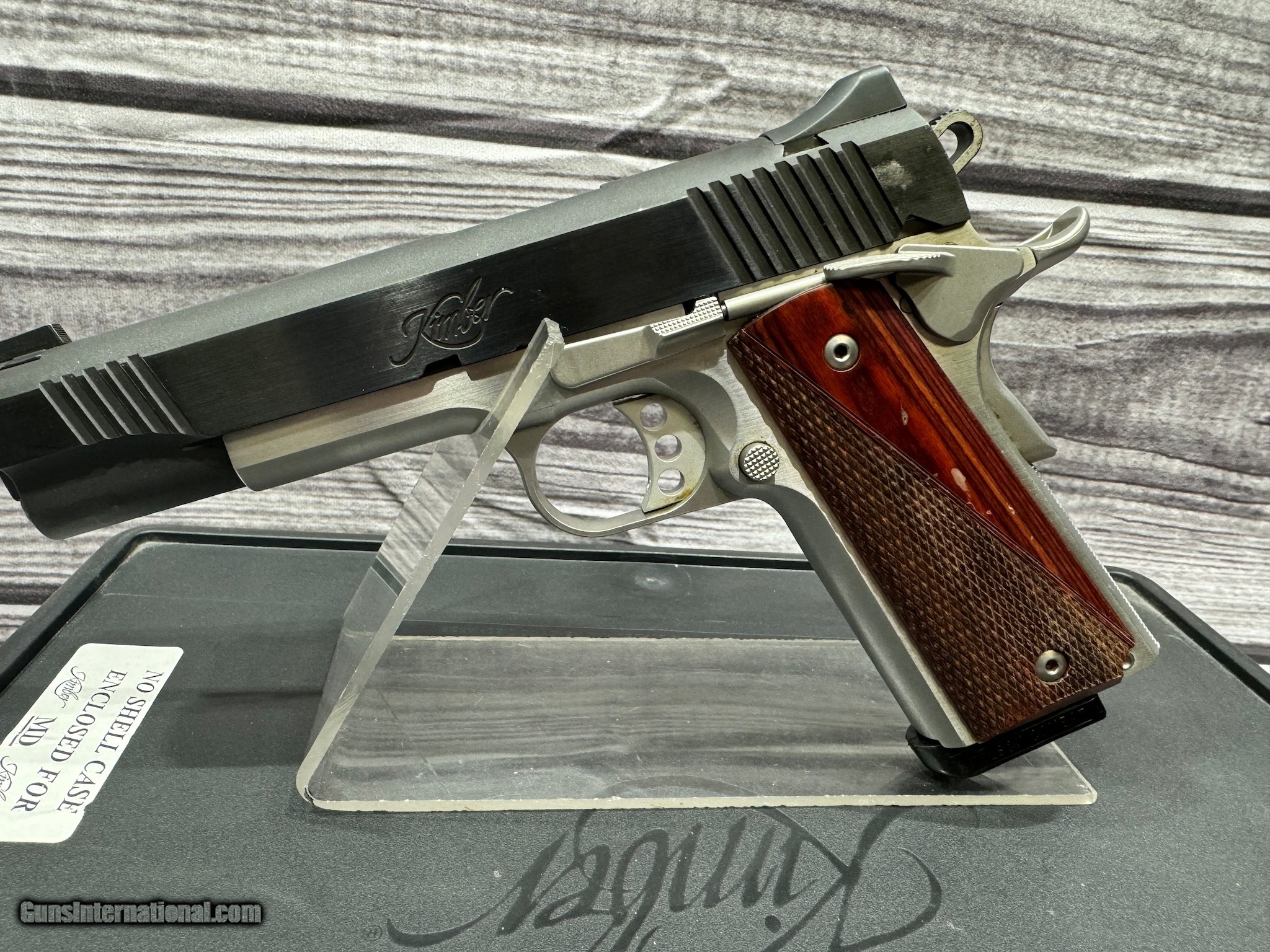 KIMBER CUSTOM II TWO-TONE .45 ACP