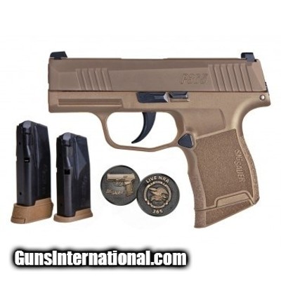 SIG SAUER P365 (NRA EXCLUSIVE) 9MM LUGER (9X19 PARA)