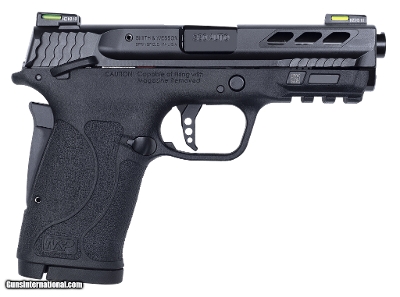 SMITH & WESSON M&P380 SHIELD EZ M2.0 BLACK PORTED BARREL .380 ACP