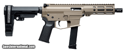 ANGSTADT ARMS UDP-9 W/ SBA3 BRACE - MAGPUL FDE 9MM LUGER (9X19 PARA)