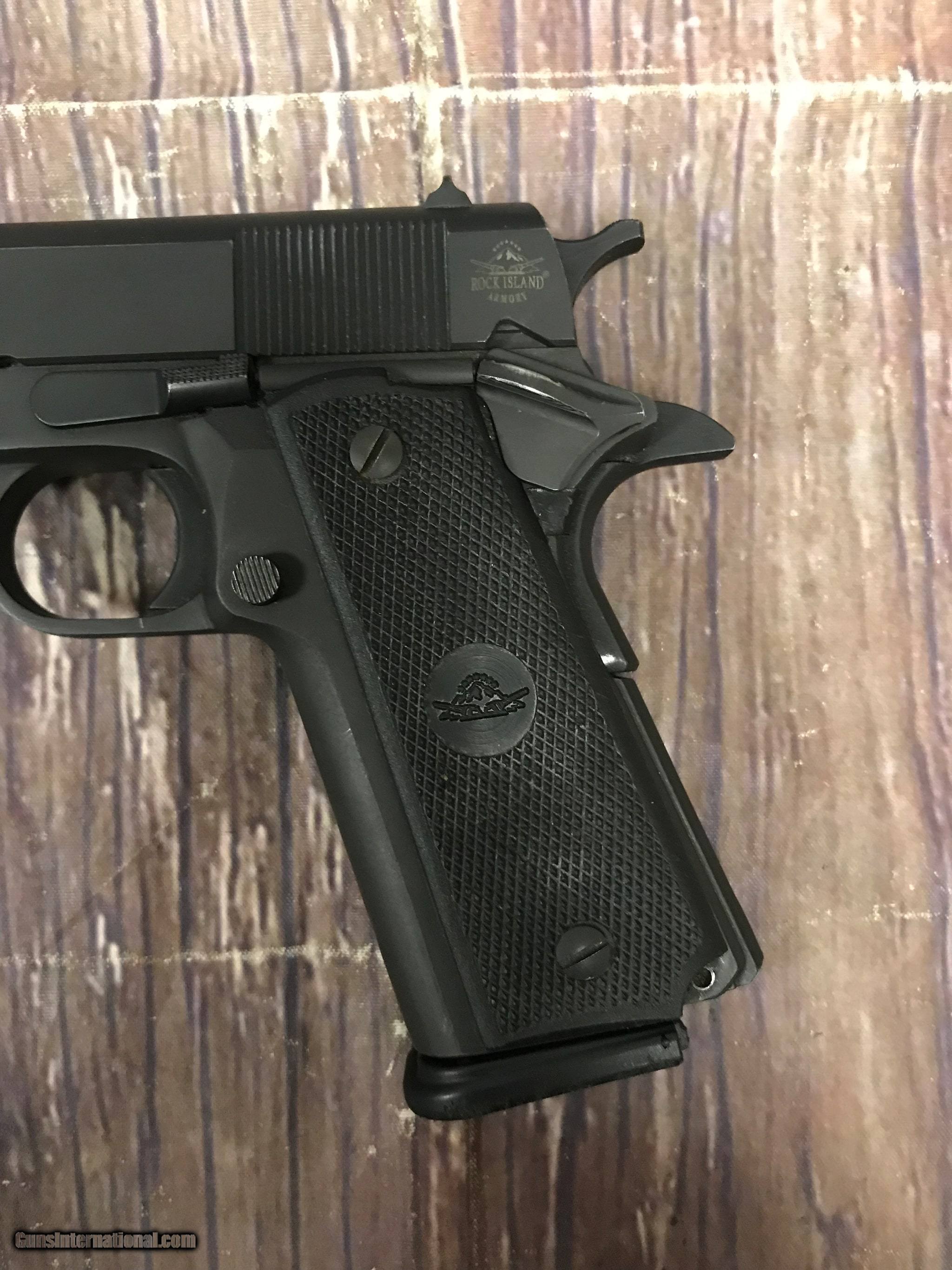 ROCK ISLAND ARMORY GI STANDARD FSHC CA COMPLIANT .45 ACP