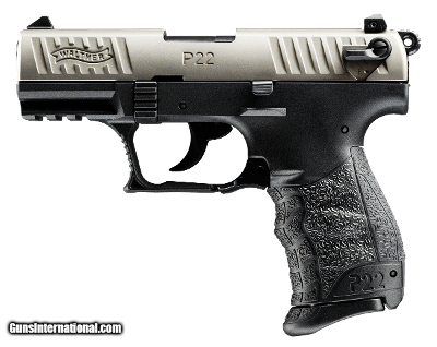 WALTHER P22 NICKEL CA COMPLIANT .22 LR