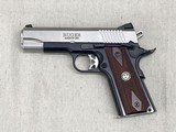 RUGER SR1911 LIGHTWEIGHT COMMANDER .45 ACP - 2 of 3