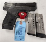 SMITH & WESSON M&P9 SHIELD MA COMPLIANT 9MM LUGER (9X19 PARA) - 1 of 2