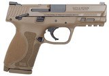 SMITH & WESSON M&P9 M2.0 COMPACT FDE 9MM LUGER (9X19 PARA) - 1 of 1
