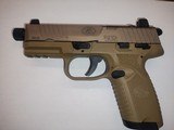 FN 502 TACTICAL (FDE) .22 LR - 1 of 1