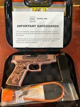 Glock G48 Custom "Glock n Roses" 9MM LUGER (9X19 PARA) - 1 of 3