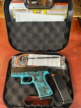 Glock G43X Tiffany Blue 9MM LUGER (9X19 PARA) - 2 of 3