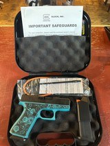 Glock G43X Tiffany Blue 9MM LUGER (9X19 PARA) - 1 of 3