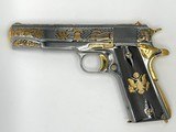 AUTO ORDNANCE AMERICAN PATRIOT 1911 NICKEL AND GOLD .45 ACP - 2 of 2