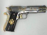 AUTO ORDNANCE AMERICAN PATRIOT 1911 NICKEL AND GOLD .45 ACP - 1 of 2