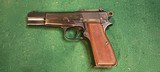FN HIGH POWER "Nazi Stamped" 9MM LUGER (9X19 PARA) - 1 of 3
