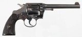 COLT ARMY SPECIAL 1909 YEAR MODEL OFFICIAL POLICE 6" BARREL .38 SPL