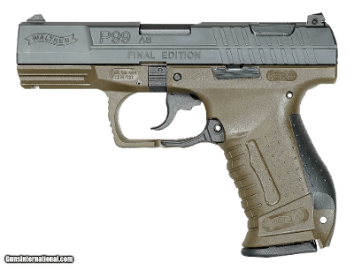 WALTHER P99 FINAL EDITION 9MM LUGER (9X19 PARA)
