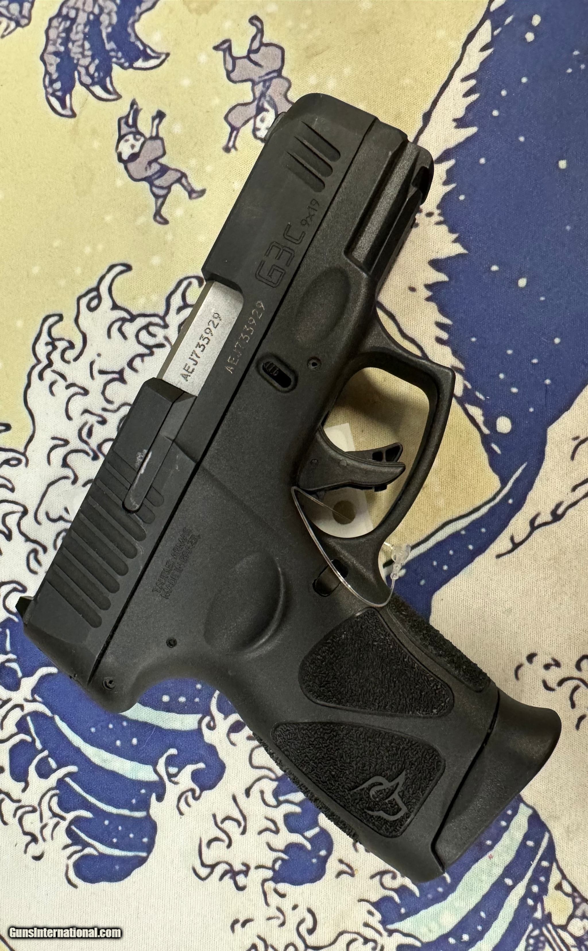 Taurus G3c 9mm Luger 9x19 Para 9166