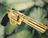 COLT ANACONDA 6" Customized, All 24K Gold Plated, 44 MAG .44 MAGNUM - 1 of 3