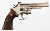 SMITH & WESSON MODEL 19-4 W/ BOX & PAPERS NICKEL .357 MAG - 1 of 3