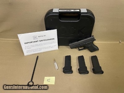 GLOCK 43 9MM LUGER (9X19 PARA)