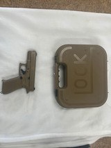 GLOCK 19 G19x FDE 9MM LUGER (9X19 PARA) - 1 of 1