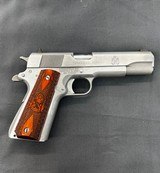 SPRINGFIELD ARMORY 1911 a1 stainless steel .45 ACP - 1 of 3