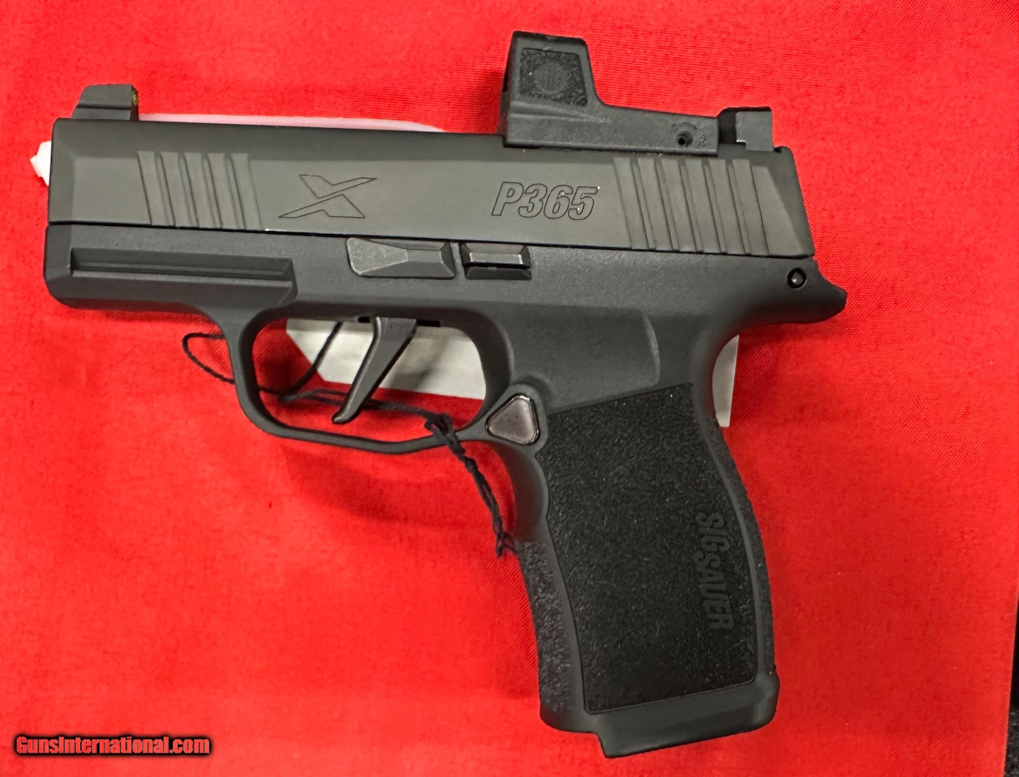 SIG SAUER P365 X 9MM LUGER (9X19 PARA)