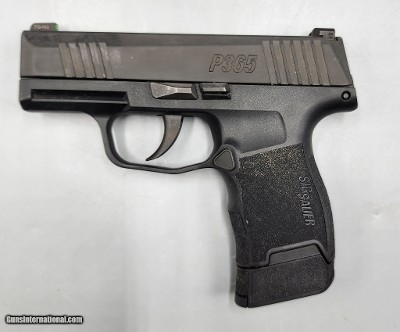 SIG SAUER P365 9MM LUGER (9X19 PARA)