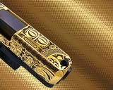 GLOCK EXCLUSIVE: Glock 30 - 45ACP - 24K GOLD Plated with MAYAN AZTEC Design .45 ACP - 3 of 3