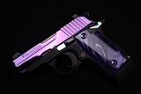 SIG SAUER P238 Purple Pearl Rainbow Titanium .380 ACP - 1 of 3