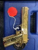 COLT 1911 GOVERNMENT 24K GOLD PLATED CUSTOM .45 ACP - 2 of 3