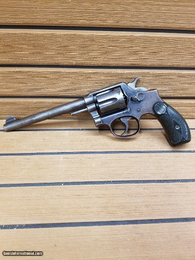 SMITH & WESSON TARGET MODEL OF 1899 .38 SPL