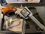 RUGER "NEW MODEL" BLACKHAWK STAINLESS W/ ORIGINAL BOX .327 FEDERAL MAG - 2 of 3
