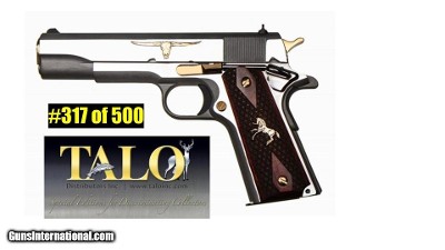 COLT 1911 Gov Series 70 Texas LongHorn 1-500 .45 ACP