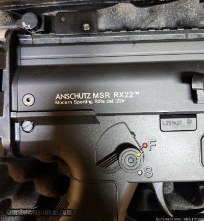 ANSCHUTZ MSR RX22 .22 LR