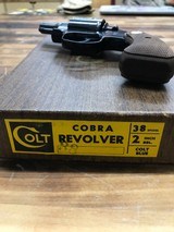 COLT 1968 2" COBRA W/ ORIGINAL BOX! .38 SPL - 2 of 3
