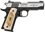 BROWNING 1911-380 BLACK LABEL MEDALLION .380 ACP