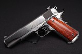 COLT MK IV Series 80 Government MFD 2003 Stainless Steel Features .38 SUPER - 1 of 3
