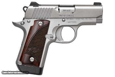 KIMBER MICRO STAINLESS ROSEWOOD (NS) .380 ACP