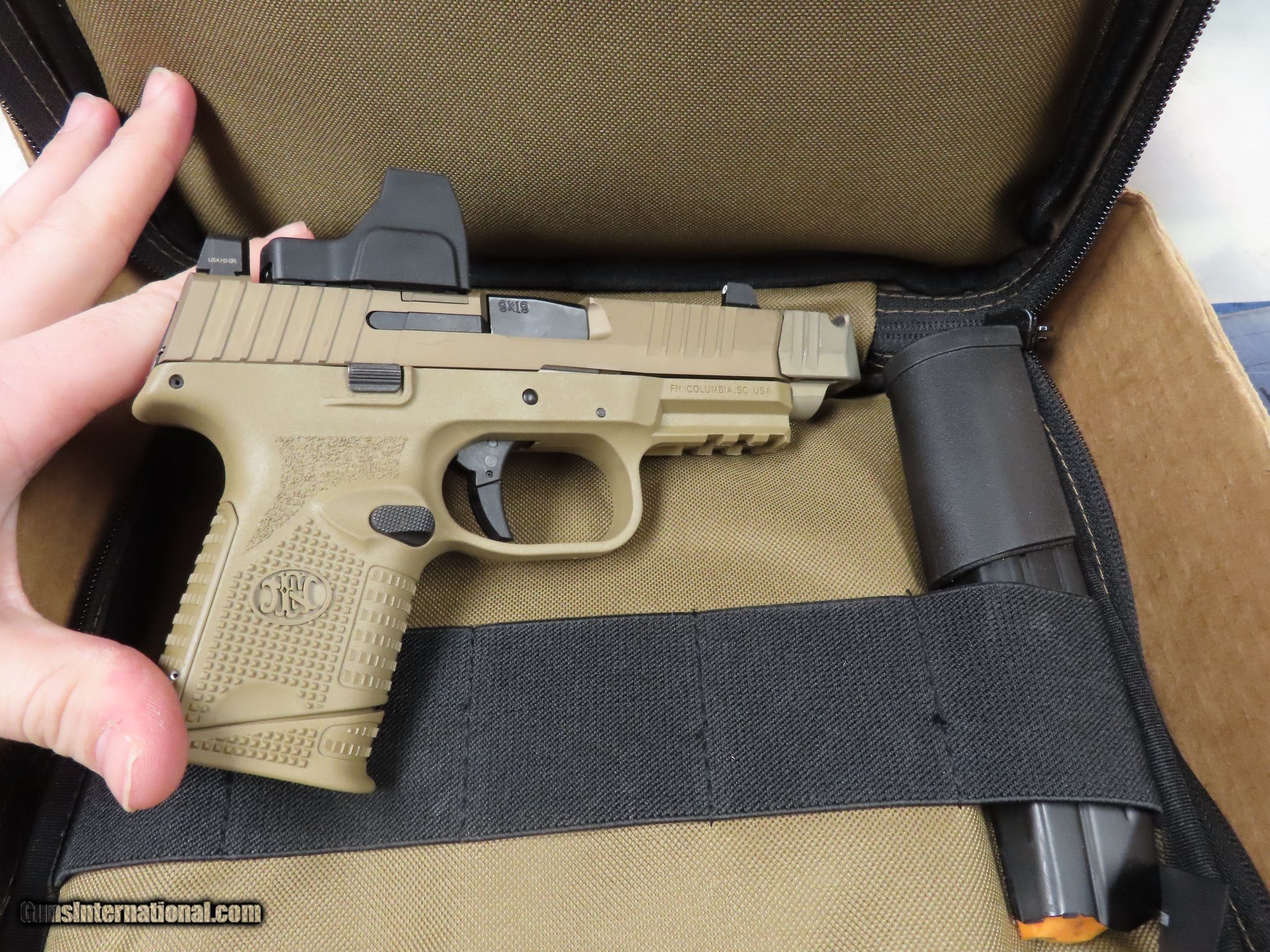 FN 509C TACTICAL [FDE] 9MM LUGER (9X19 PARA)