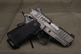 STACCATO 2011 STACCATO CS 3.5" STAINLESS STEEL BULL BARREL OPTIC READY FLAT V3 TRIGGER FULL SIZE SIGHTS (2023) GRAY CERAKOTE 9MM LUGER (9X19 PARA - 1 of 3