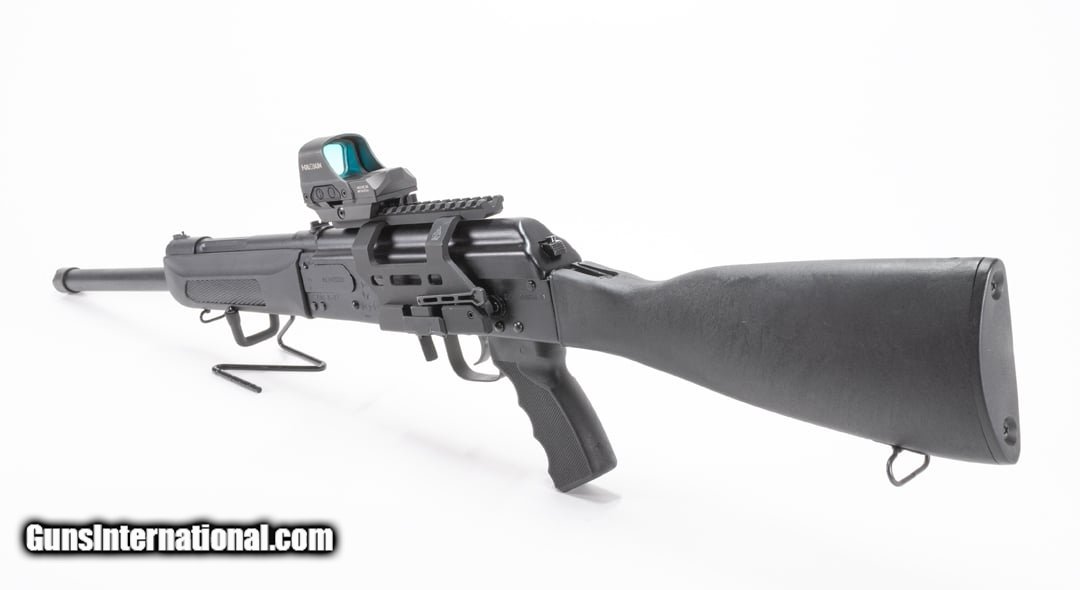 IZHMASH Saiga-12, Russian Made Mag-Fed Shotgun w/ Holosun