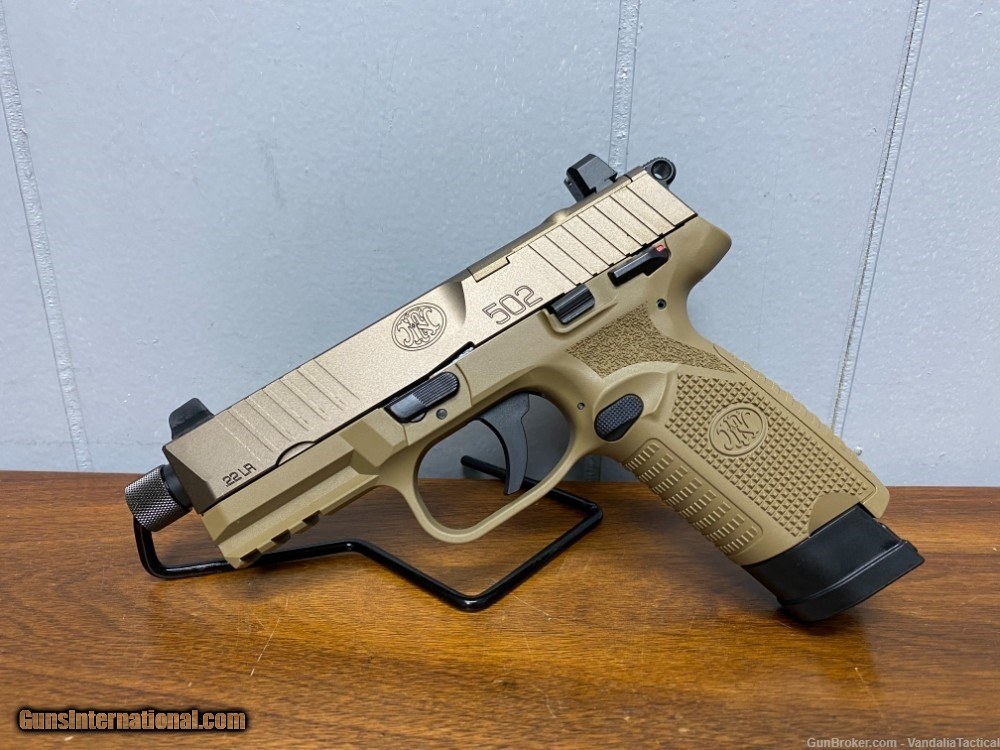 FN 502 TACTICAL (FDE) .22 LR