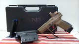 CANIK TP9 ELITE COMBAT with LEUPOLD RED DOT 9MM LUGER (9X19 PARA)