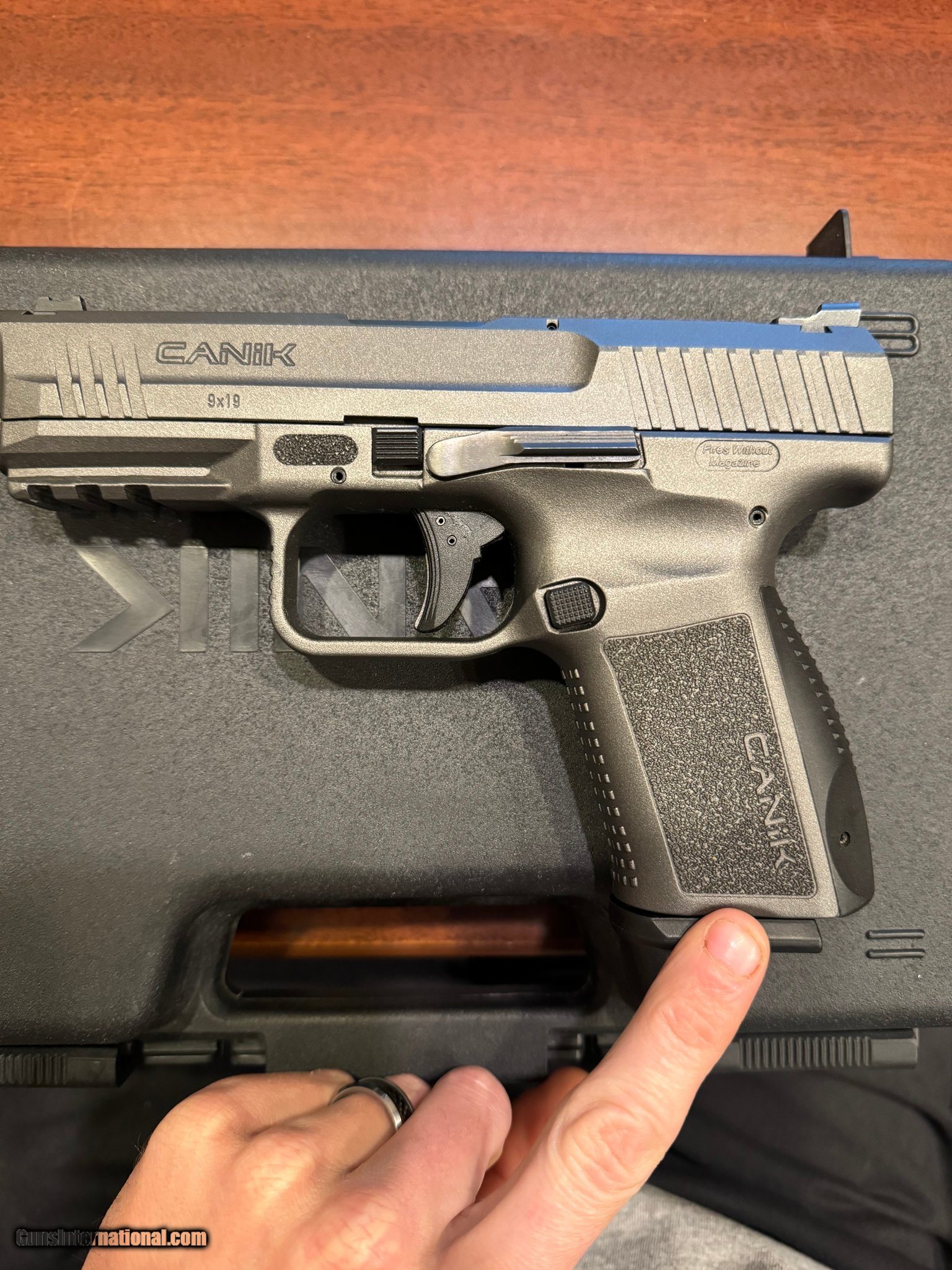 CANIK CANIK TP9SF ELITE CERAKOTE TUNGSTEN GRAY 9MM LUGER (9X19 PARA)